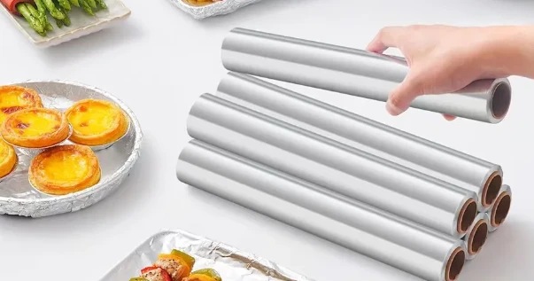 Aluminum Foil Jumbo Reel 10 Microns For Food Aluminum Foil Jumbo Reel 10 Microns For Food